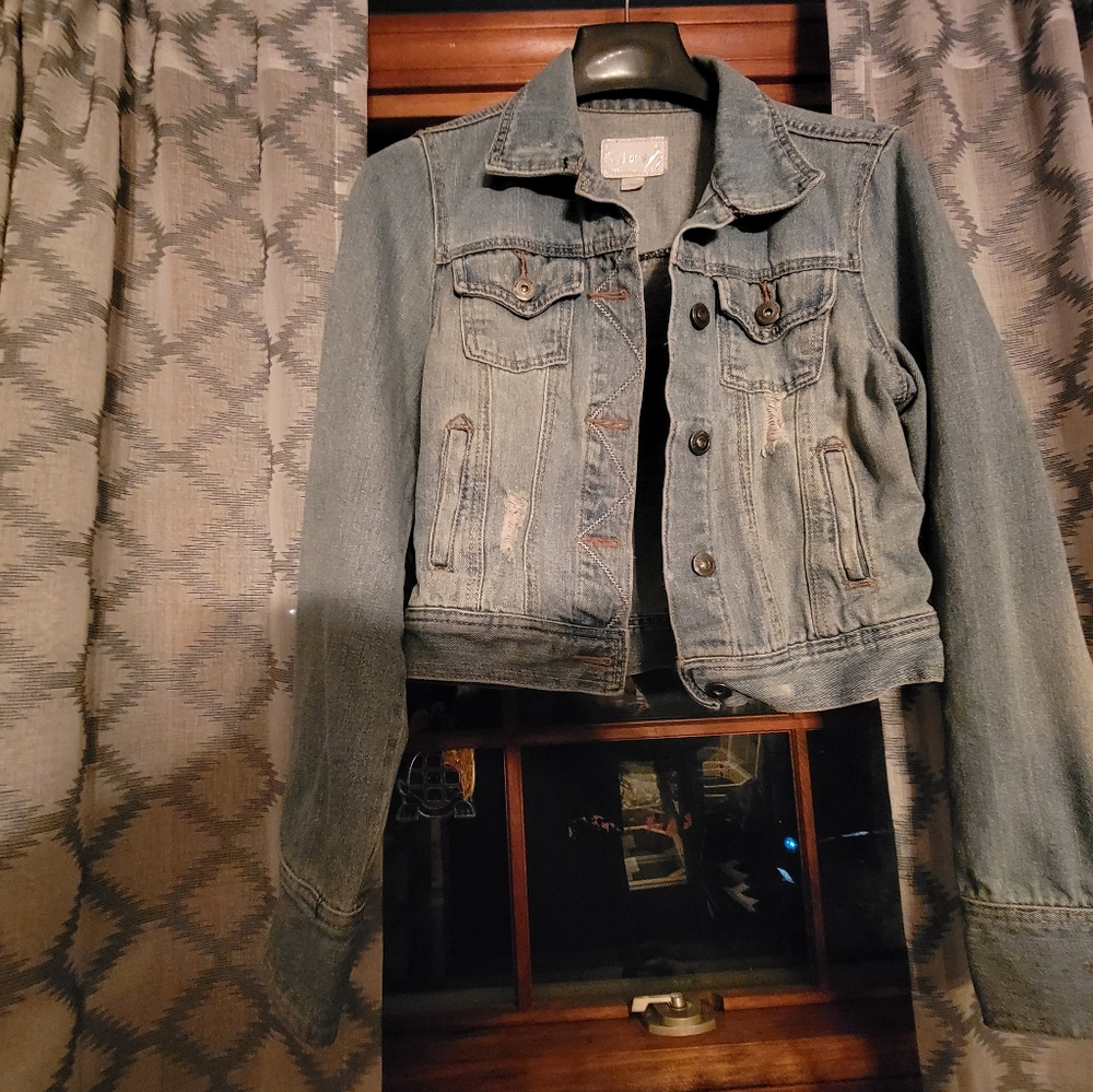 Cropped Jean Jacket
